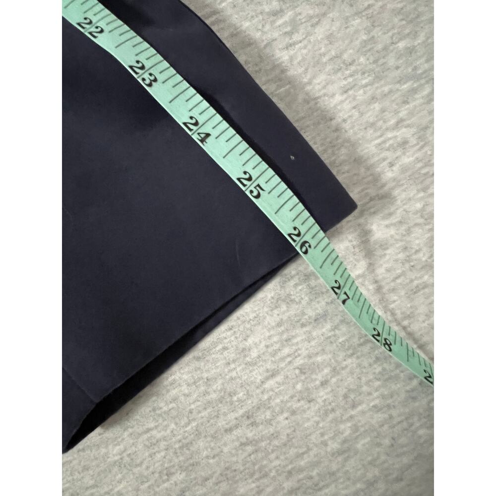 Vintage Y2K Tommy Hilfiger Navy Twill Blazer 42R Tailored Green Lining Preppy - Picture 10 of 16